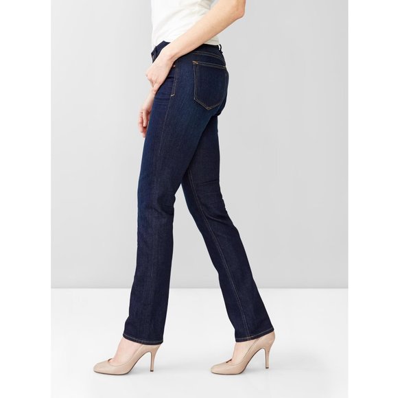 Gap 1969 Resolution Real Straight 33 / 16 Reg blue jeans - Picture 6 of 15